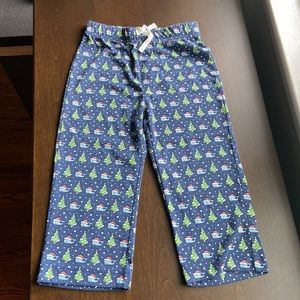 Vineyard Vines 2T/3T Santa whale holiday pajama pants